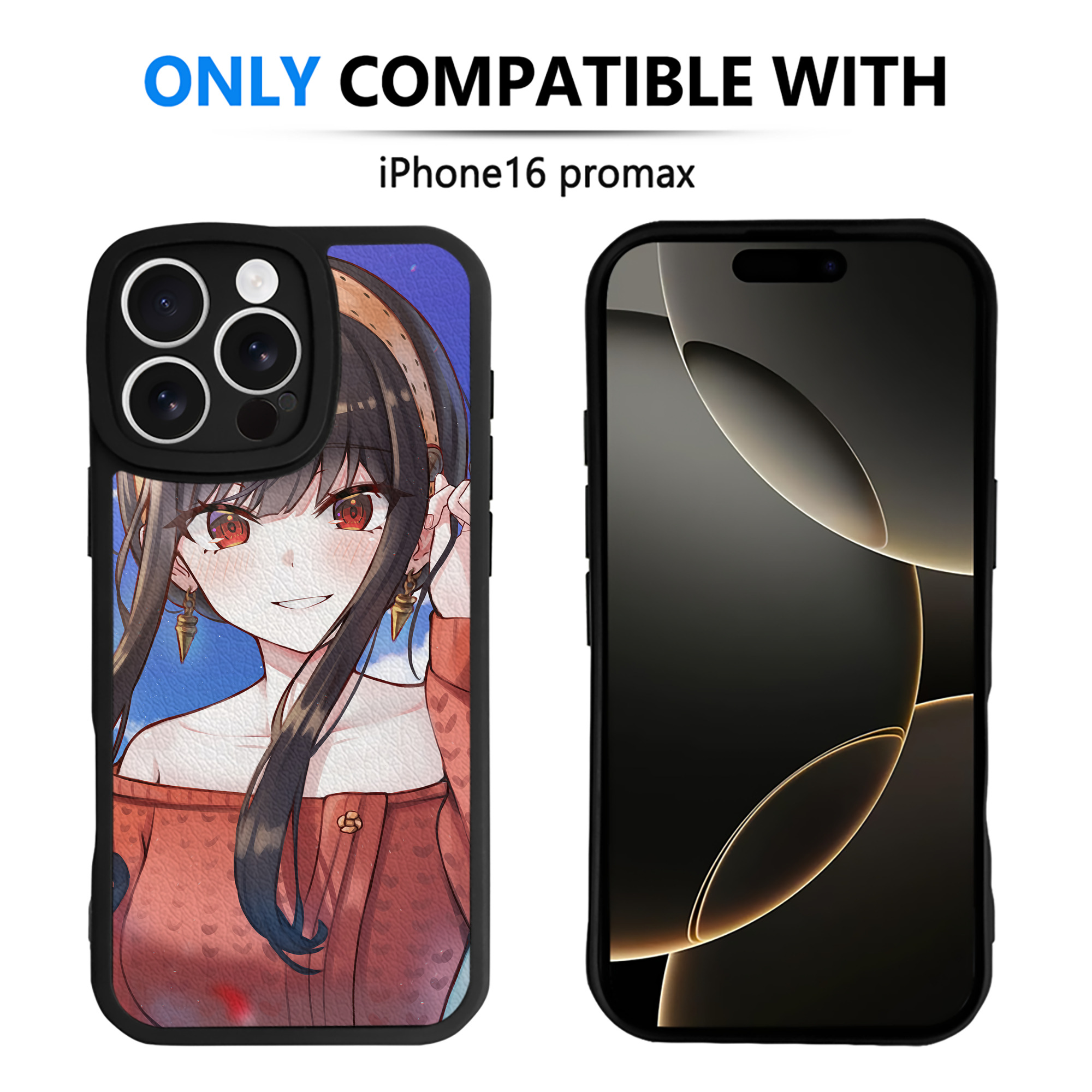 （画像用） SPY×FAMILY间谍家家酒 【iPhone 16シリーズ対応】シリコンスマホケース（レザー調） 材質：シリコン